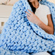 Therapy Woven Weighted Blanket - Heavenly Blue